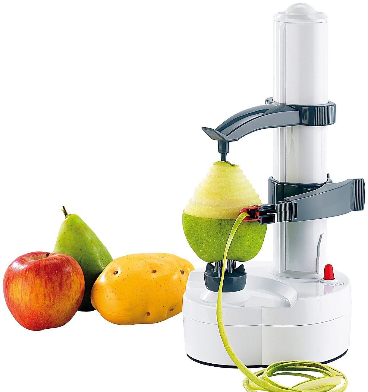 con lama in acciaio inox Pelapatate elettrico per frutta e verdura pelapatate elettrico per frutta e verdura Apple Peeler 